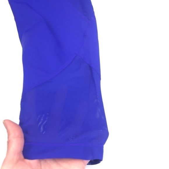 Athleta Mesh Solar Leggings tall size small gym workout - Picture 10 of 14